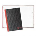 Black n Red Casebound Book A5 Index A-Z